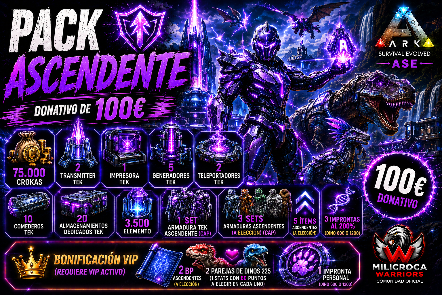 Pack Ascendente