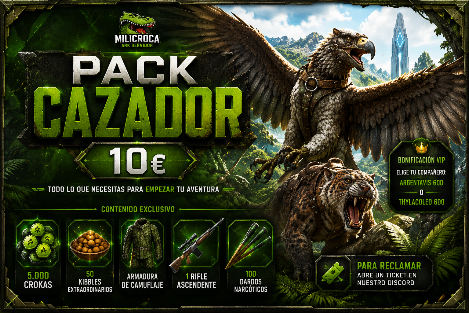 Pack Cazador