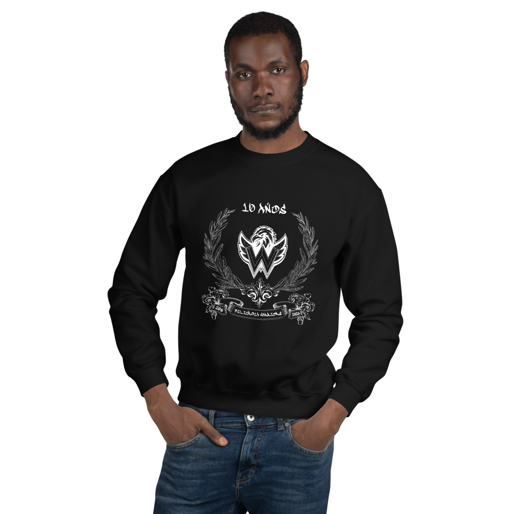 Sudadera Oficial Milicroca Warriors – 10º Aniversario - Imagen 4